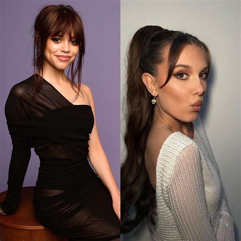 Millie Bobby Brown vs Jenna Ortega The ULTIMATE Hollywood。